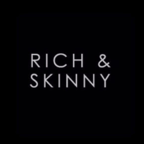 Rich & Skinny Denim - RICH & SKINNY Green Stretch Denim Legacy Jeans D7